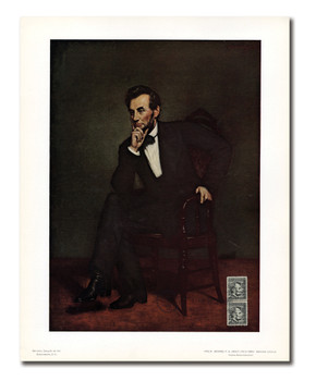 AC722 - Abraham Lincoln, 11/19/1965, #1282, 10x12" poster