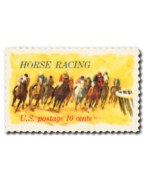 1528 - 1974 10c Horse Racing