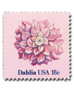 1878 - 1981 18c Flowers: Dahlia
