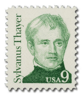 1852 - 1985 9c Great Americans Series: Sylvanus Thayer