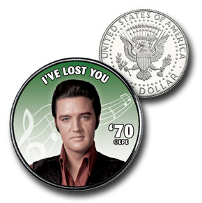 CNS2058 - Elvis Presley "I've Lost You" US Half Dollar Commemorative Coin
