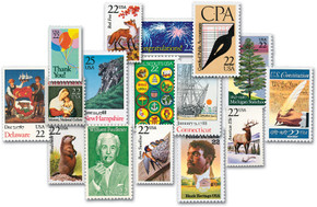 YS1987C - 1987 Complete Commemorative Year Set, 100 stamps
