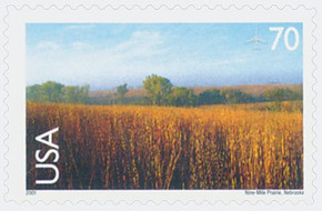 C136 - 2001 70c Nine-Mile Prairie