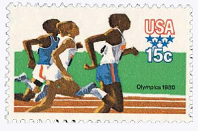 1791 - 1979 15c 22nd Summer Olympics: Runners