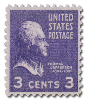 815 - 1938 10c John Tyler, Brown Red, Perf. 11x10.5 - Mystic Stamp