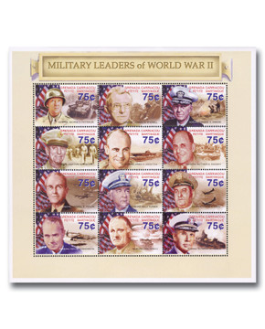 ①アメリカ郵便公社　World War II Remembered 切手アルバム 899//1499 - 1940-73 US World War II, Collection of 32 Mint Stamps