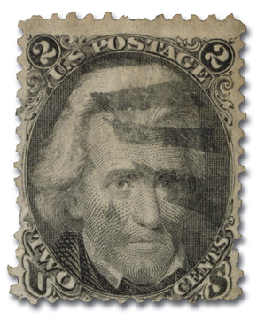 MA2051 - US #73 with Leaf Cancel