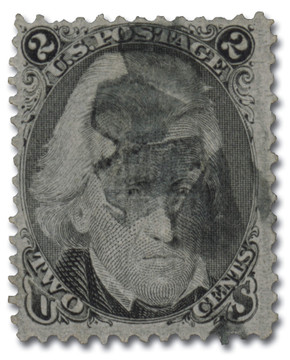 MA2062 - US #93 with Flower Cancel