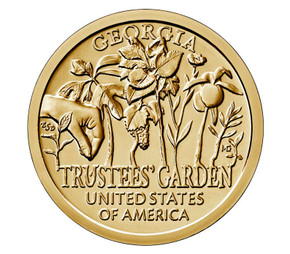 CAI009 - 2019 American Innovation State Dollar, Trustees' Garden, Georgia, Denver Mint