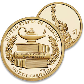 CAI025 - 2021 $1.00 American Innovation- First Public University, NC, Denver Mint