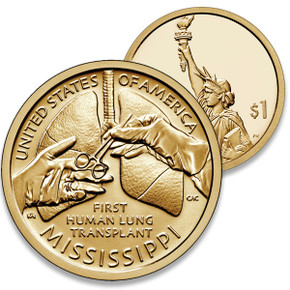 POW - MIA - 米国造幣局ブロンズメダリオントークン CAI059 - 2026 $1.00 American Innovation - Norman Borlaug, Iowa