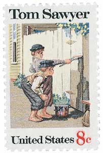 1470 - 1972 8c Tom Sawyer
