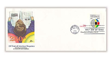 U622 - 1991 29c American Magazines, Stamped Envelope