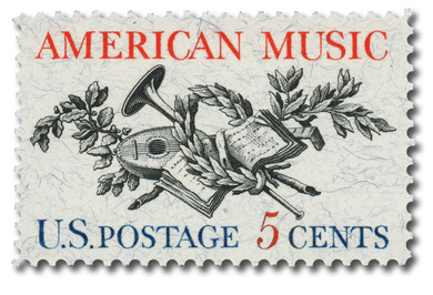 1252 - 1964 5c American Music
