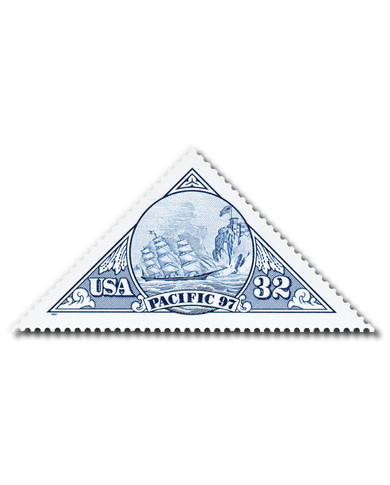3130 - 1997 32c Pacific '97: Clipper Ship
