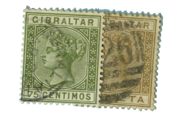35-36 - 1889 Gibraltar