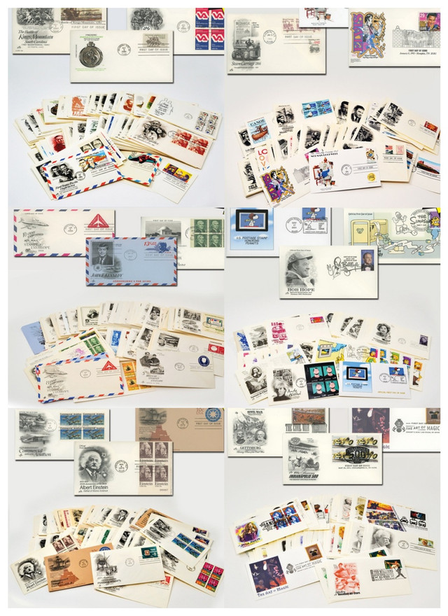 MCV550 - 60 Years of First Day Covers - 1960-2019, 1200 U.S. Covers