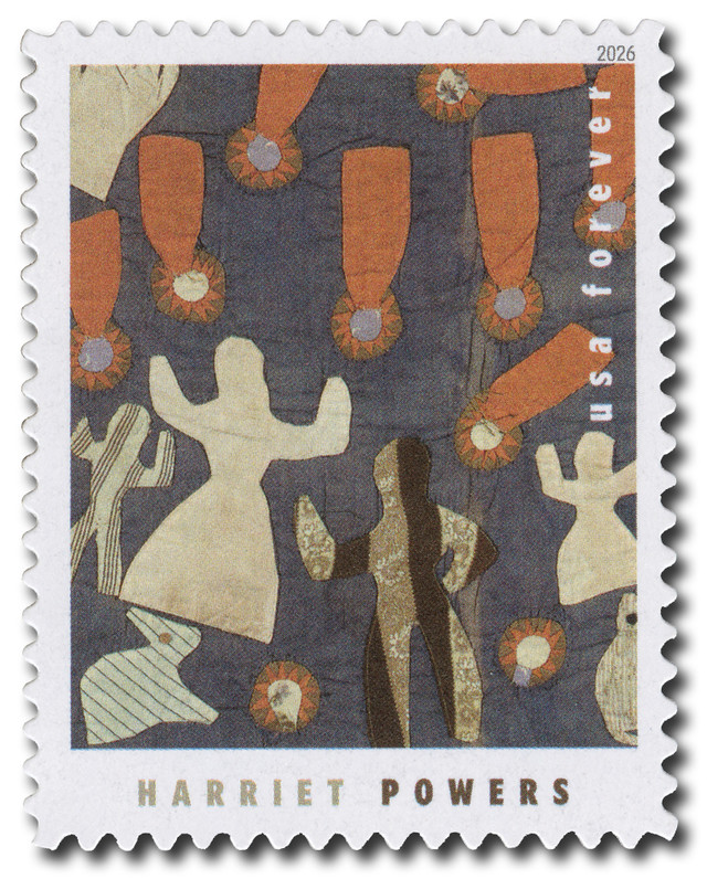 United States of America 2026 Harriet Powers: Rabbit at Lower Left