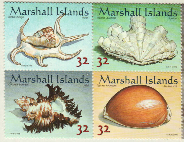 653a-d - 1998 Marshall Islands