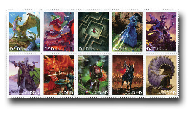 United States of America 2024 Dungeons & Dragons Game, 50th Anniversary