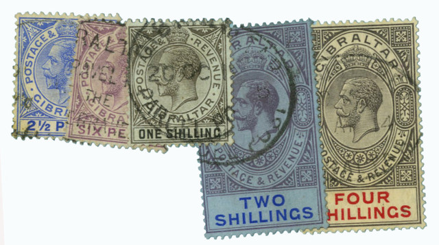 69-73 - 1912 Gibraltar