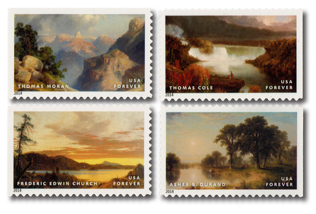 4917-20 - 2014 First-Class Forever Stamp - American Treasures: Hudson River School Paintings