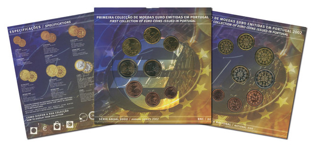 4587294 - 2002 Portugal BU Mint Set