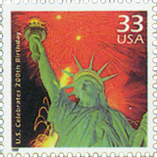 3189f - 1999 33c Celebrate the Century - 1970s: U.S. Bicentennial