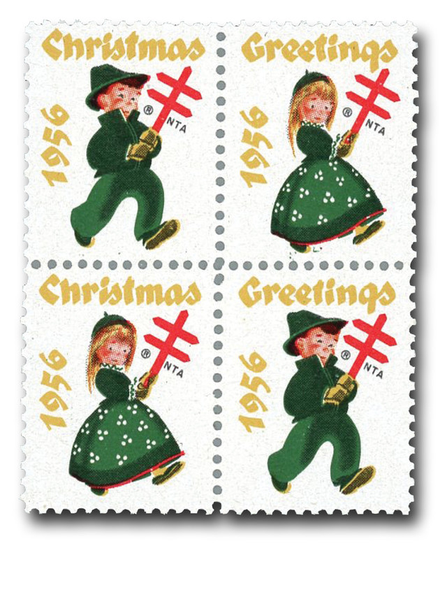 WX178 - 1956 Christmas Seal