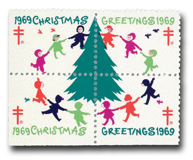 WX238 - 1969 Christmas Seal