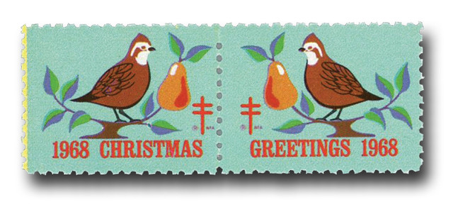 WX236 - 1968 Christmas Seal
