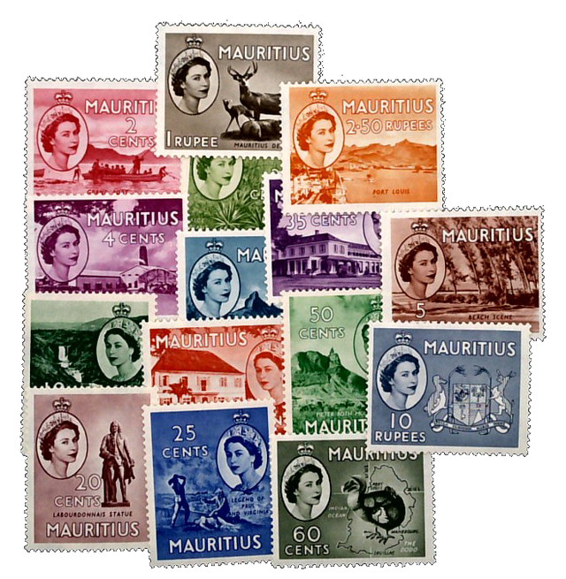 251-65 - 1953-54 Mauritius
