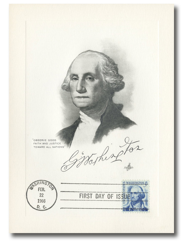 AC811 - George Washington, 2/22/1966, #1283