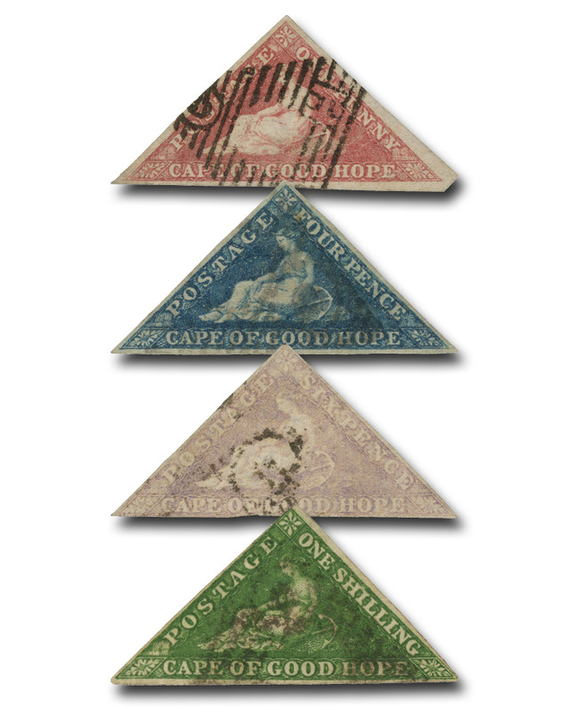 3-6 - 1855-58 Cape of Good Hope