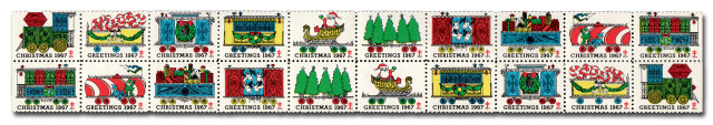 WX229 - 1967 Christmas Seal