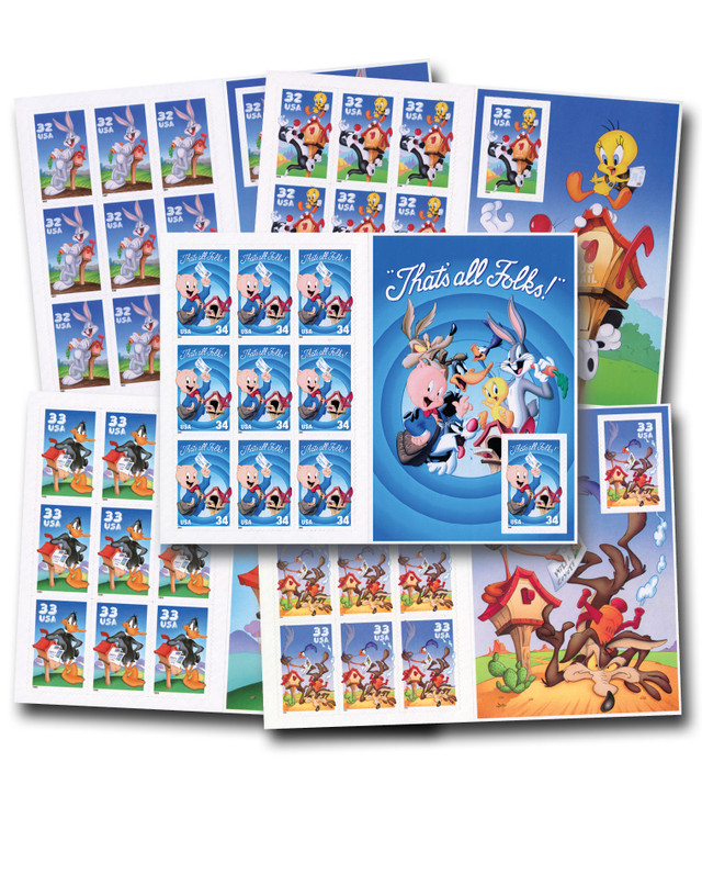 3137/3534 - 1997-2001 Warner Brothers Sheet Collection, Set of 5