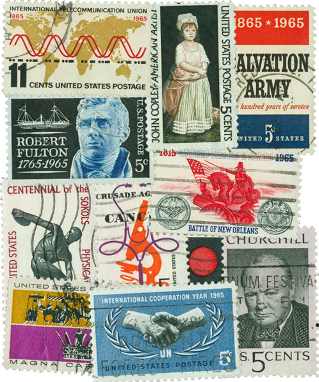 M206 - 1960-69 Commemoratives, 194 stamps, used