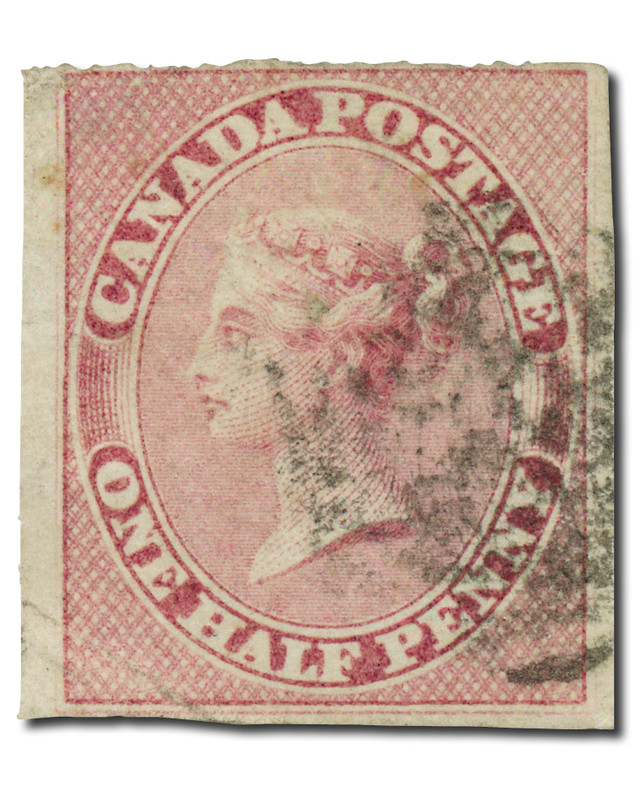 Canada 1851 3d Beaver, First Postage Stamp