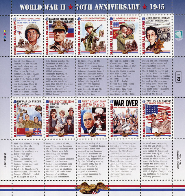 M12350 - 2015 World War II 70th Anniversary