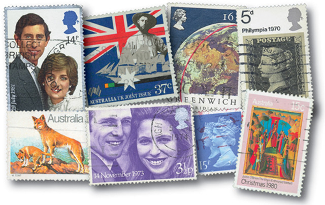 M3127 - British Commonwealth, 1000 Different Stamps, Used