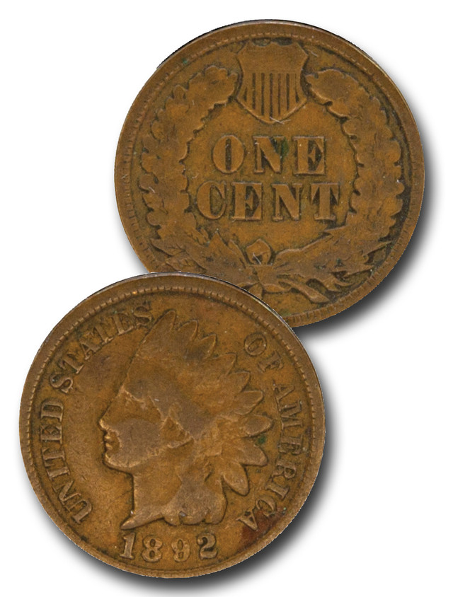 CP-892 - 1892 Indian Head Penny