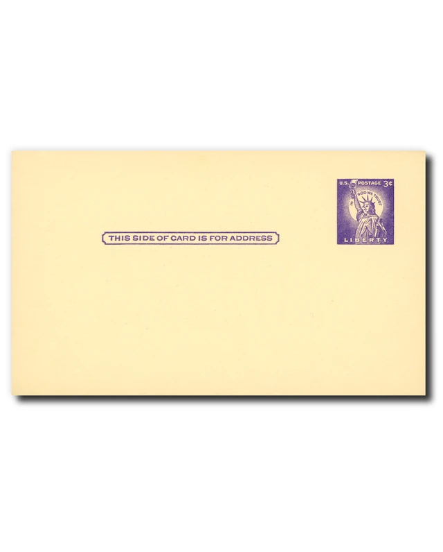 US Stamps - Stamp Types - Stamped Envelopes & Postal Cards