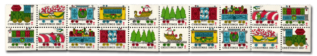 WX230 - 1967 Christmas Seal