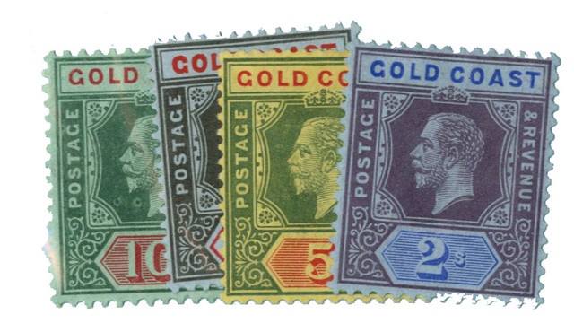 76-79 - 1913-16 Gold Coast