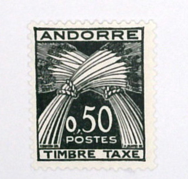 J45 - 1961 Andorra, French
