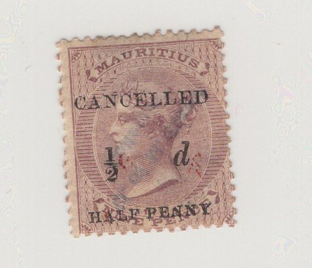 44 - 1876 Mauritius