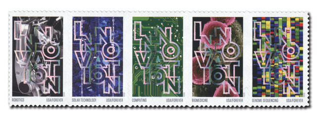 5514-18 - 2020 55c First-Class Forever Stamps - Innovation