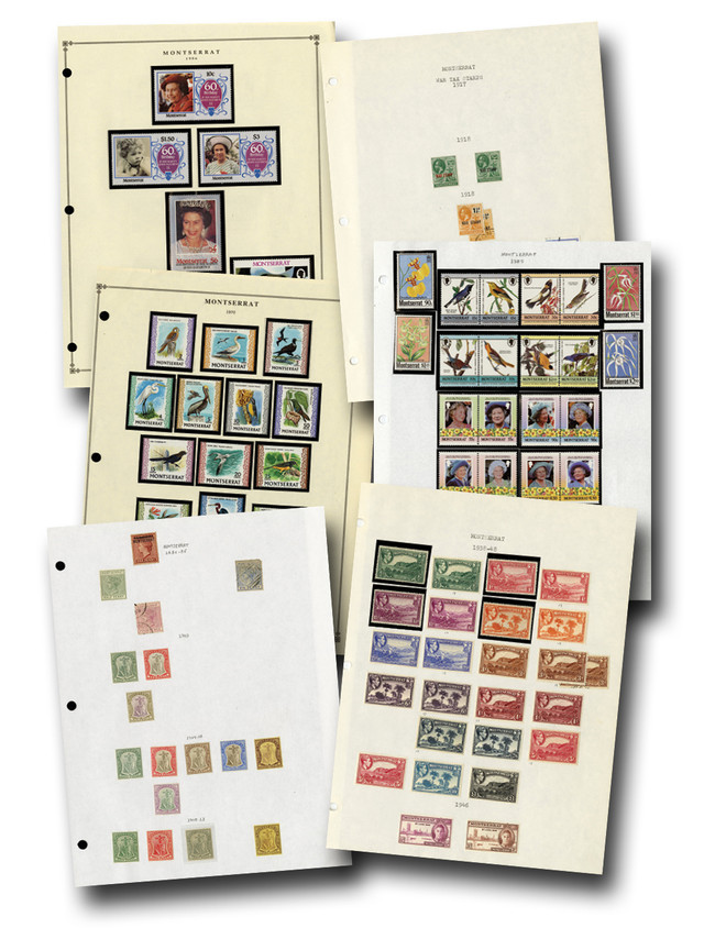 WW1054 - 1884-1988 Montserrat Collection