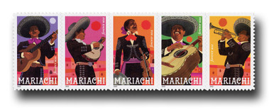 5703-07 - 2022 First-Class Forever Stamps - Mariachi - Mystic