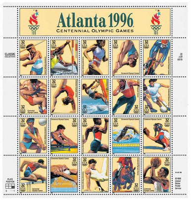 ディズニースタンプアート「Olympics」 Turks & Caicos 1984 Disney Olympics Sports Mickey Mouse